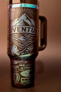 Custom Full Wrap 40 oz Tumbler