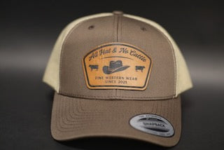 All Hat & No Cattle Brand Trucker Hat