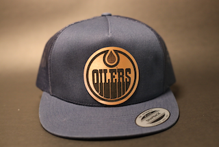 NHL Leather Patch Hats