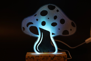 Mushroom Lamp