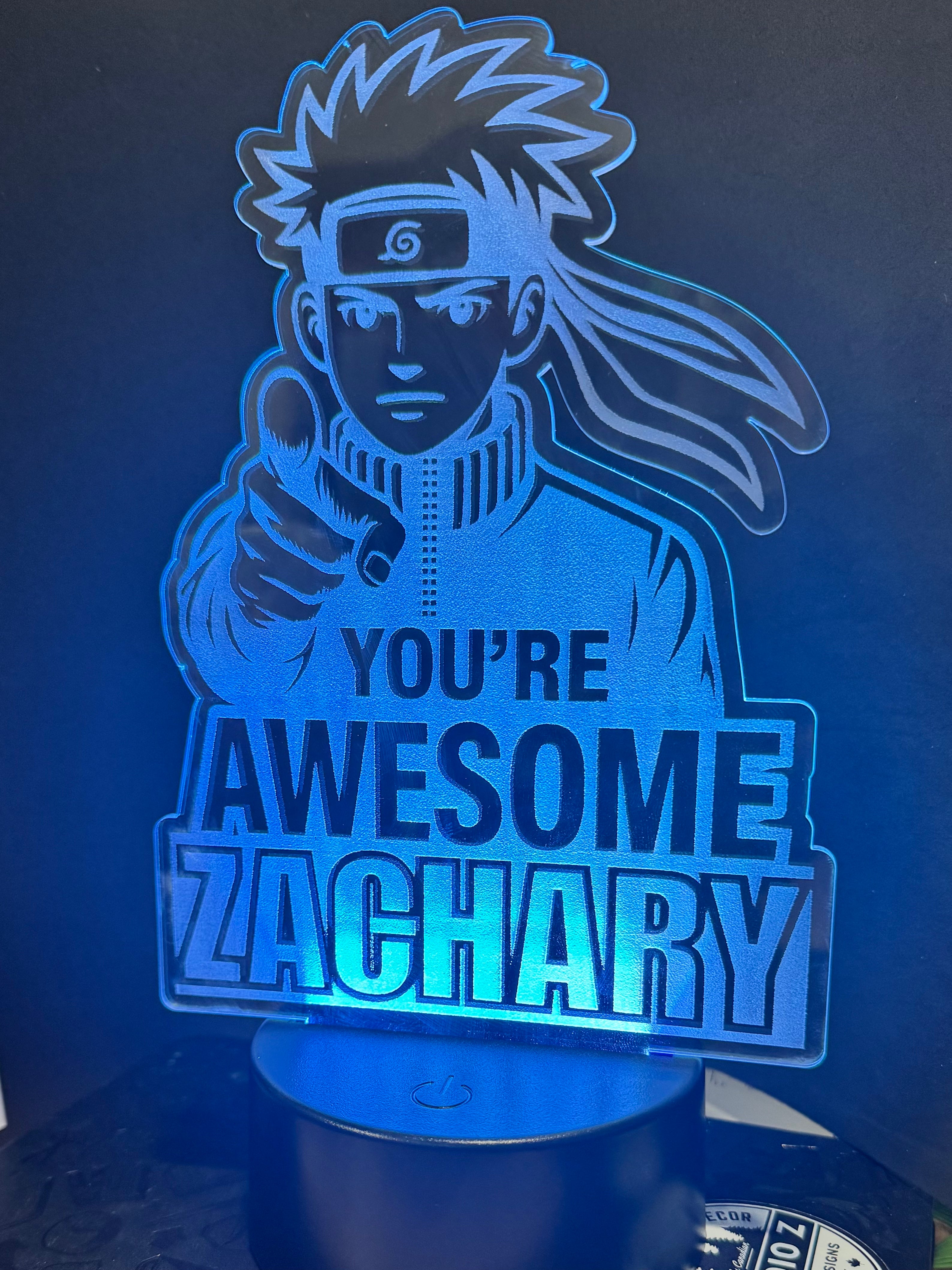 Custom Acrylic LED Lamps