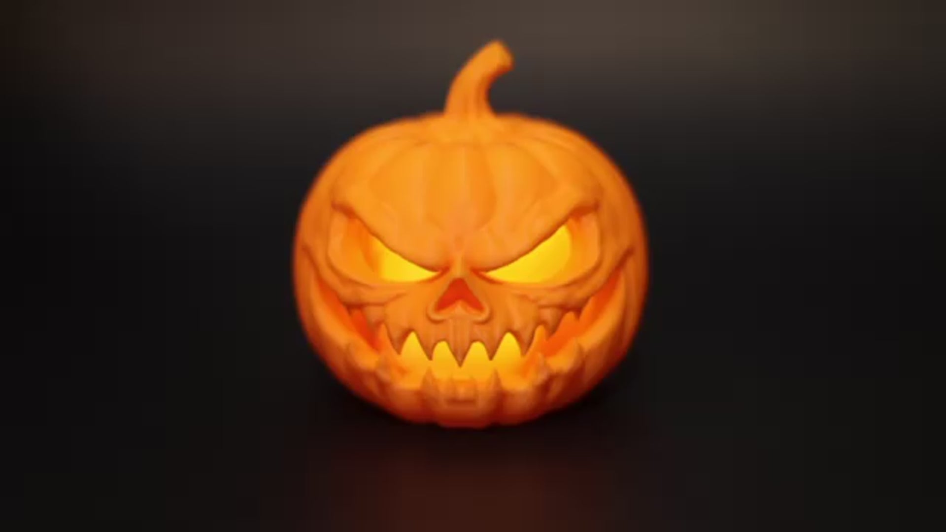 3D Printed Pumpkin