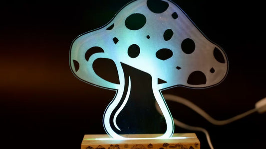 Mushroom Lamp