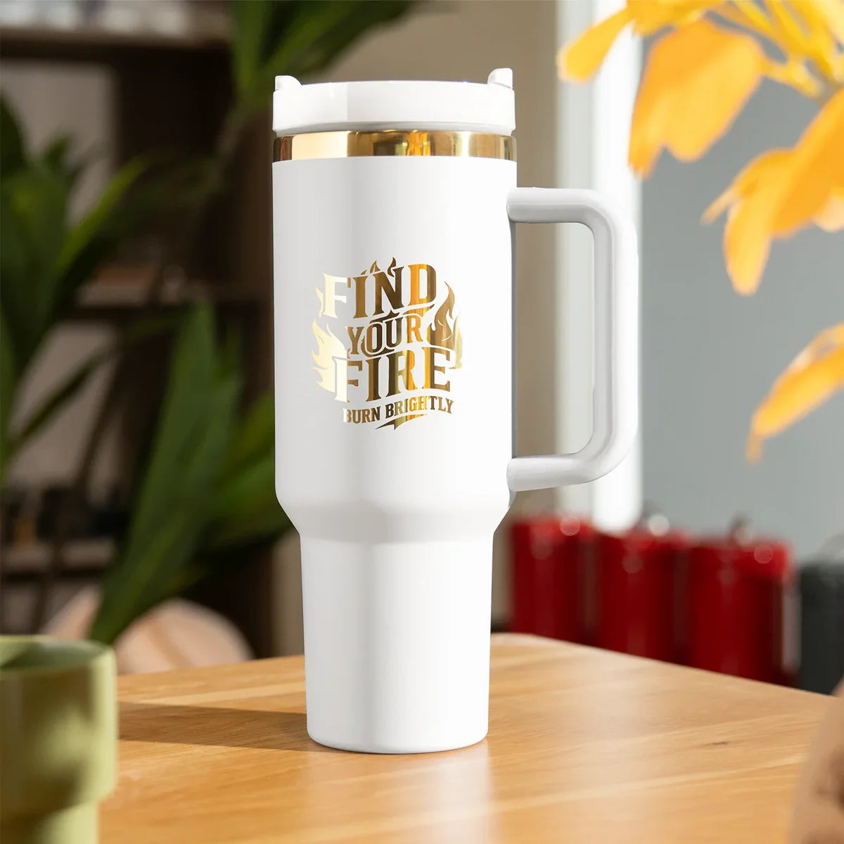 Custom 40 oz Tumbler with Logo